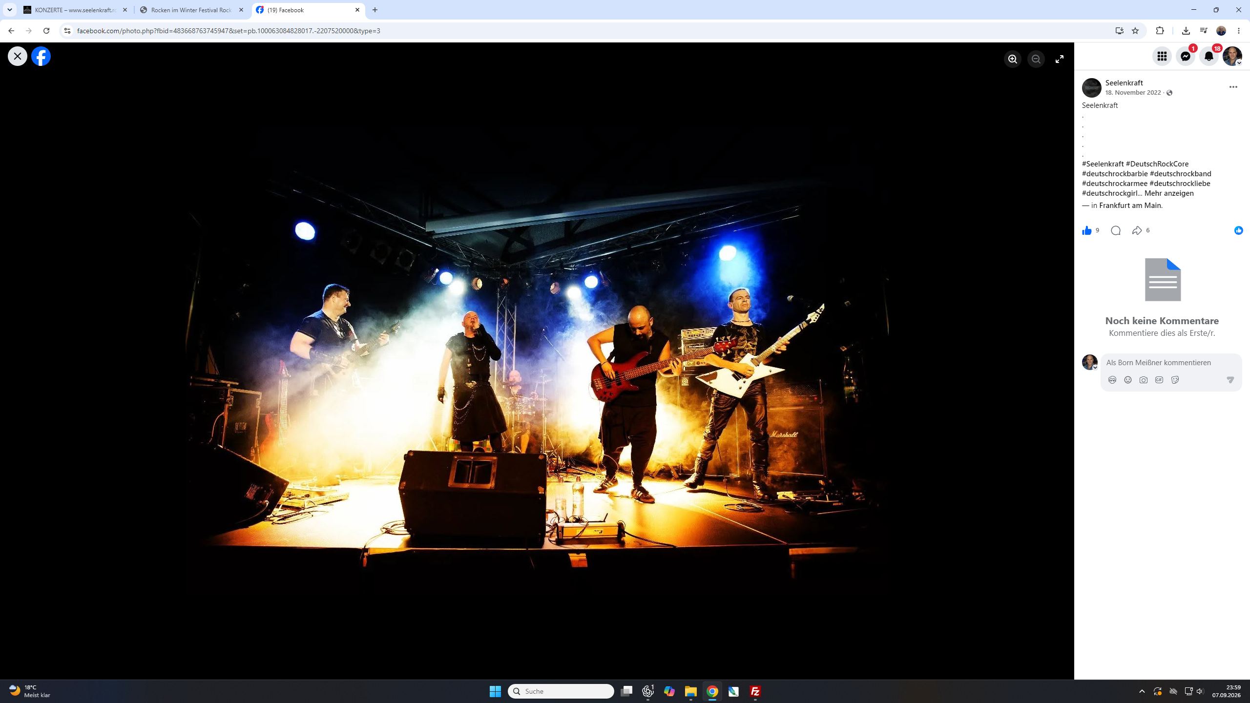 Seelenkraft live auf der Bühne