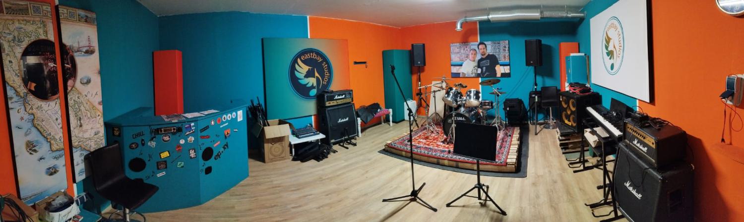 Eastbay Studios Stundenvermietung im Musikerzentrum Rodgau