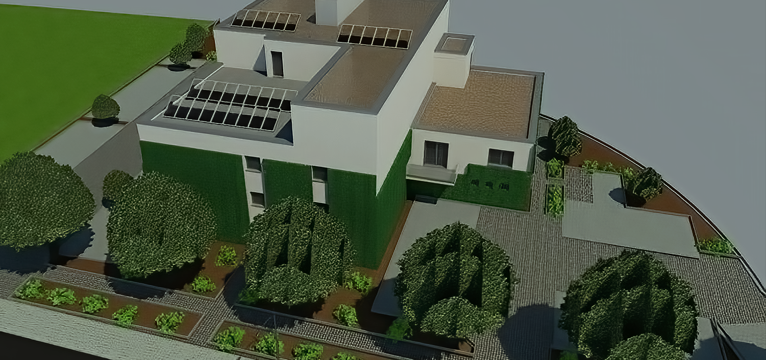 Architekturmodell des Musikerzentrums Rodgau