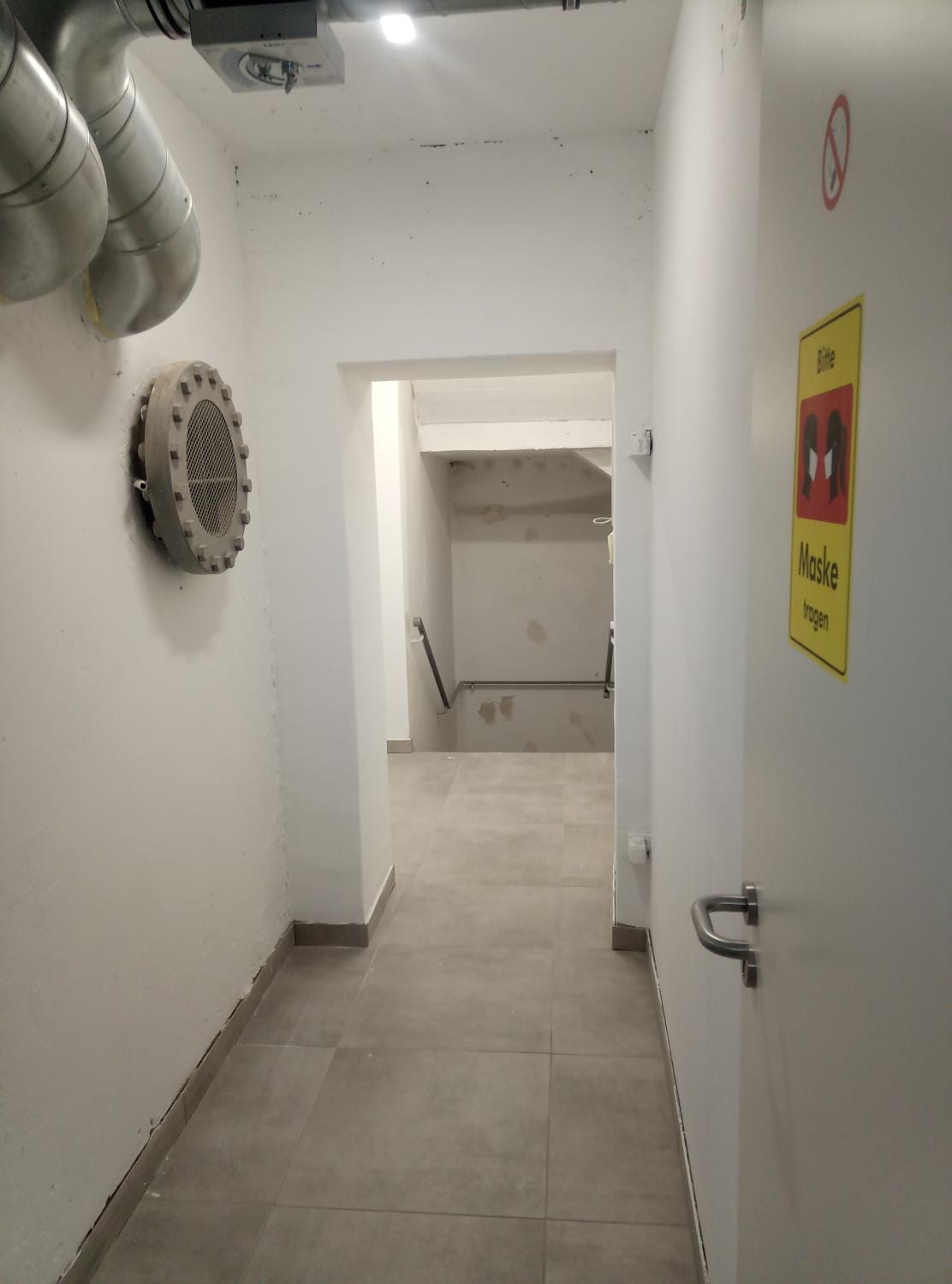 Historische Aufnahme des Bunkers oder Umbaus 10 im Musikerzentrum Rodgau