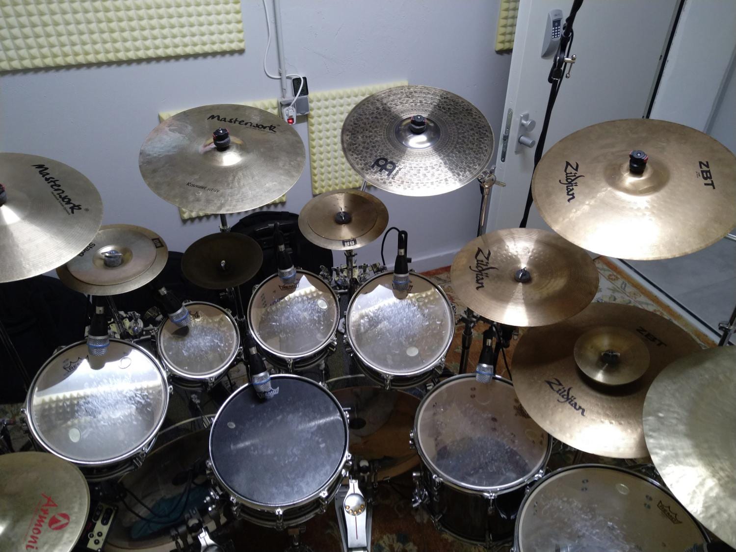 Historische Aufnahme eines Raum- oder Bühnenbereichs 34 im Musikerzentrum Rodgau