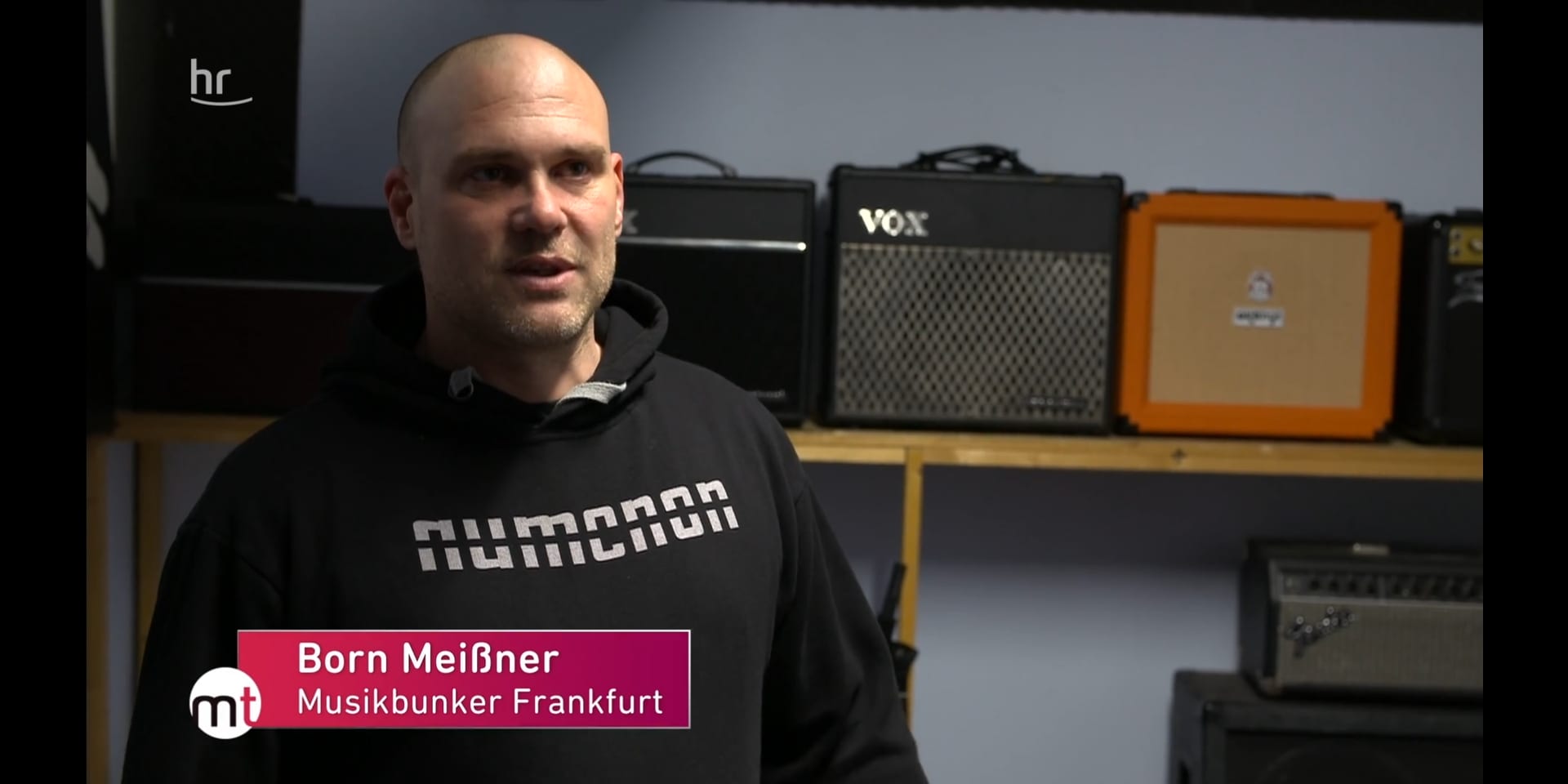Hessischer Rundfunk Maintower vom 8.4.2022 – News-Grafik aus dem Musikerzentrum-Archiv