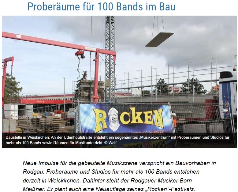 Offenbach Post vom 10.11.2022 – News-Grafik aus dem Musikerzentrum-Archiv