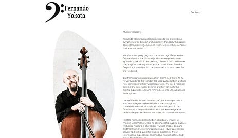 E-Bass-Lehrer Fernando Yokota – News-Grafik aus dem Musikerzentrum-Archiv