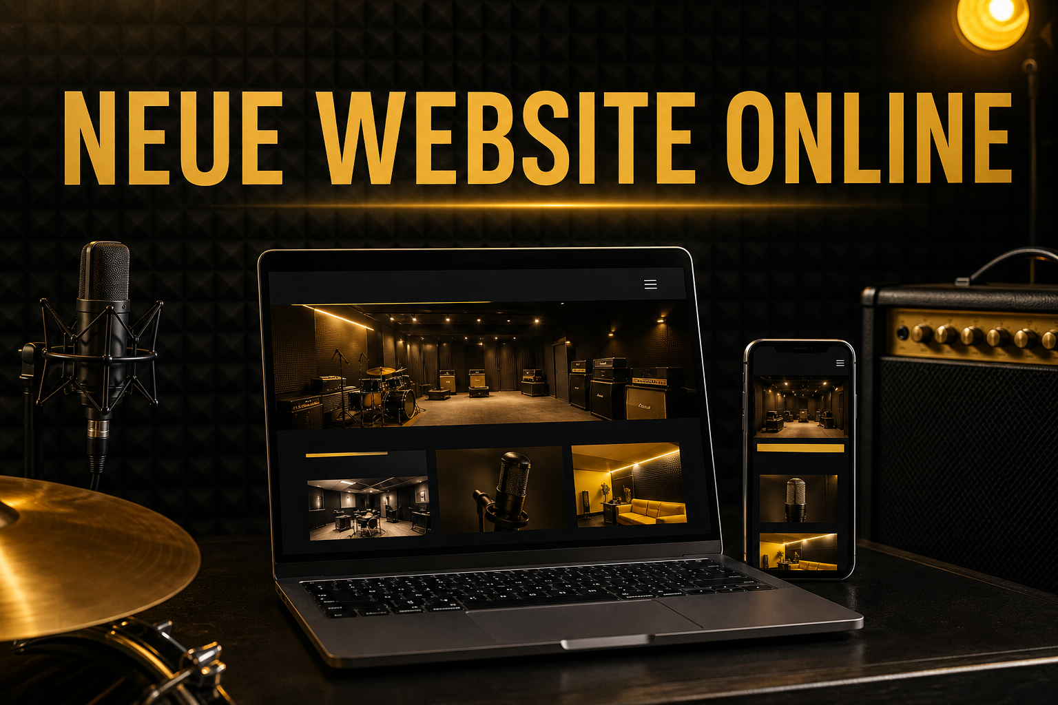 Neue Website ist online – Musikerzentrum Rodgau